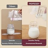 Momcozy Easy Pour 250ml Milk Storage Bags 200 Count Color Change view 3