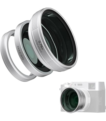 富士フイルム - 【ゆり】X-100F シルバー WCL-X100 II シルバー Amazon.com : FUJIFILM WCL-X100 II Wide Angle Lens Silver
