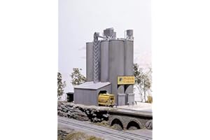 Walthers, Inc. Medusa Cement Company Kit, 5-3/8 x 4-1/2" 13.6 X 11.4cm