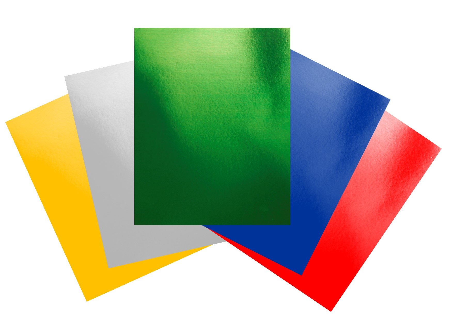 House of Card & Paper A3 240 GSM Foil Card - Assorted Colours (Pack of 30 Sheets)