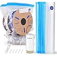 ELEGOO Filament Storage Bags Electric Pump Kit, 30 Bags Vacuum Sealed with Auto Pump Dust Proof Humidity Resistant, Perfect for 3D Printer Filament Storage and Keep Filament Dry (13.4x11.8 inch)