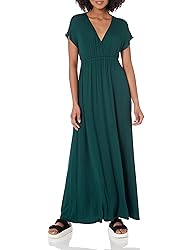 Amazon Essentials Women's Waisted Maxi Dress