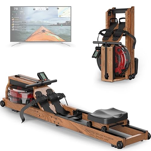 JOROTO Water Rowing Machine for Home Use, Foldable Rower Machine