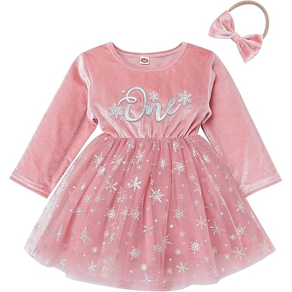 FYMNSI Vestido De Princesa Tutú De Tul Con Volantes Y Diadema Con Lazo Para El Primer Cumpleaños Para Niñas, Albaricoque, 9-12 Meses