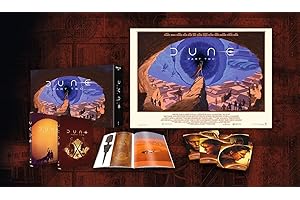 Dune: Part Two Limited Double SteelBook Collector's Edition, 4K Ultra HD + Blu-ray, Region Free, Limited 2,000 Copies