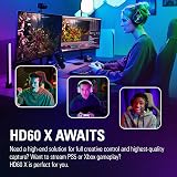 Elgato HD60 X Capture Card 1080p60 HDR10 4K30 Pass-Through Ultra-Low Latency view 3