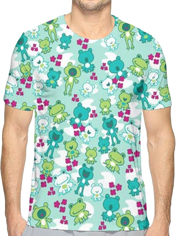 Amazon Co Jp Tシャツ メンズ かわいいカエル 半袖 カジュアル 丸襟 ゆったり 柔らかい 快適 かっこいい 夏服 服 ファッション小物