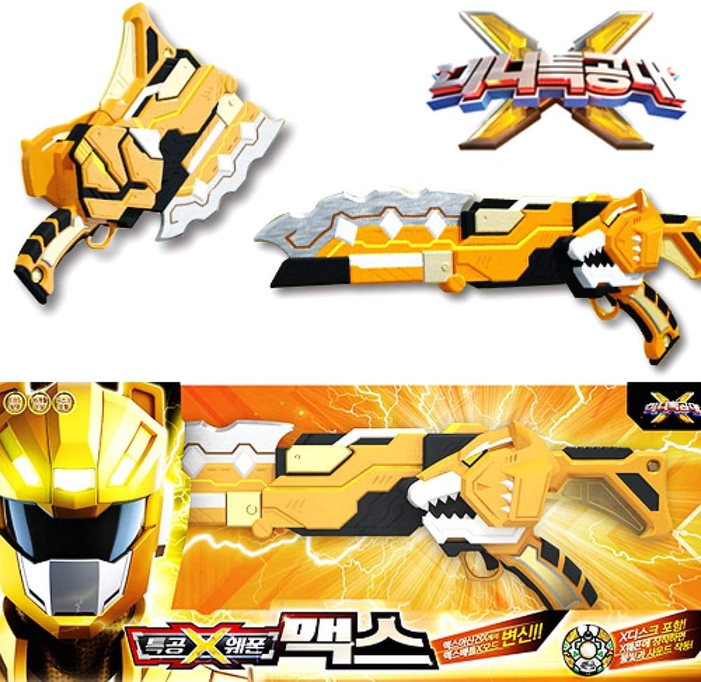 MINI FORCE Miniforce X Max Maxbot Weapon Ranger 3 Mode Transweapon