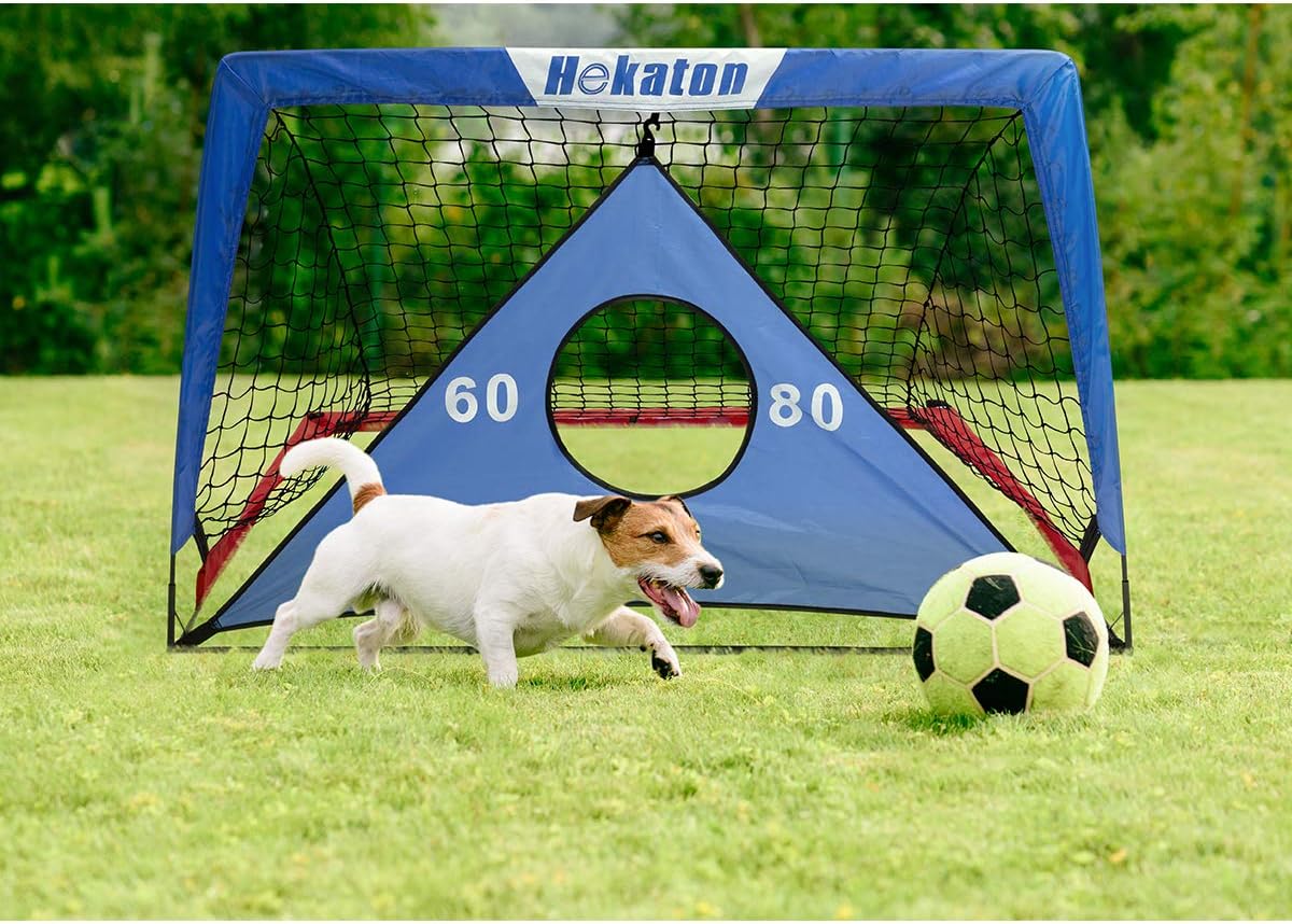 Hekaton Portable Soccer Goal, Pop-up Soccer Nets for Backyard Training Goals for Soccer Practice with Carry Case, Target Sheet Holes for Kids Indoor/Outdoor … : Sports & Outdoors