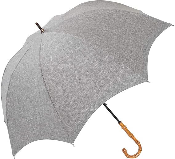 Amazon 100 完全遮光 99 ではダメなんです Rose Blanc 日傘 晴雨兼用 Uvカット 1級遮光 撥水 ブランド おしゃれ レディース かわいい 母の日 ミドルサイズ 55cm プレーン ダンガリー 1pl D ダンガリーグレー 長傘 通販