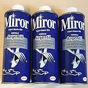 Miror - Nettoyant Métaux - Argentil - Bidon 250 ml - Lot de 2