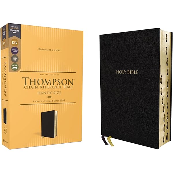 KJV, Thompson Chain-Reference Bible, Handy Size, Bonded Leather