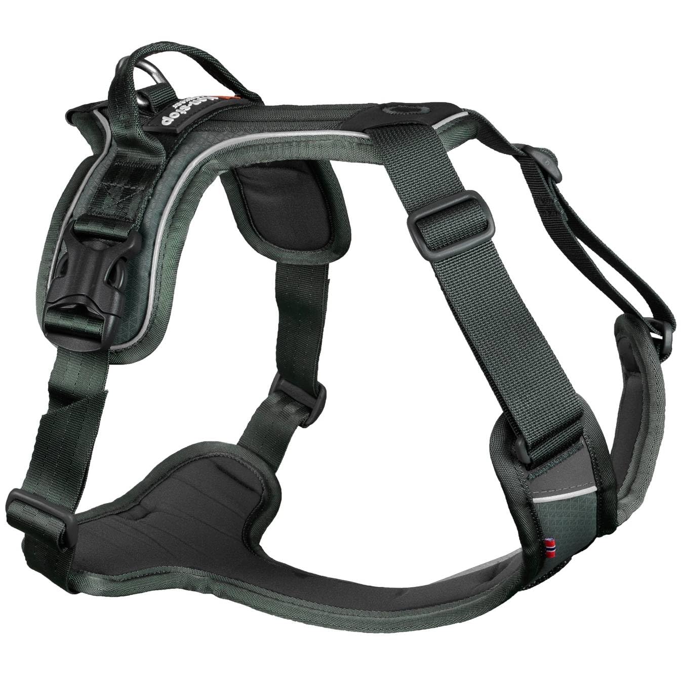 Non-Stop Dogwear Ramble Harness, Green - S