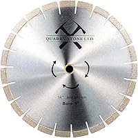 Quarry Stone Ltd 14-Inch General Purpose Dry or Wet Cutting Segmented Diamond Blades Power Saw for Concrete Stone Brick Mason