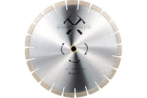 Quarry Stone Ltd 14-Inch General Purpose Dry or Wet Cutting Segmented Diamond Blades Power Saw for Concrete Stone Brick Mason