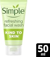 Simple Kind to Skin Refreshing Facial Wash 50ml - Brand New Unilever UK view 2