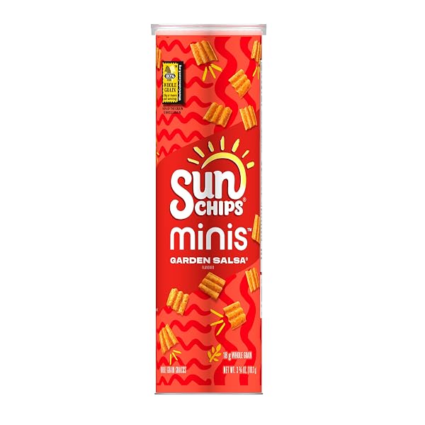 FRITO LAY, SUNCHIPS MINIS GARDEN SALSA, 3.75 OUNCE