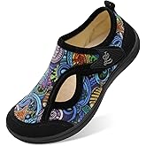 LeIsfIt Womens Slippers Wide Diabetic Shoes Adjustable Arthritis Edema House Shoes Indoor Outdoor Slippers