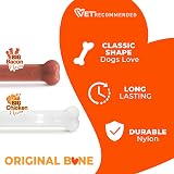 Nylabone Dura Chew Extreme Large Bacon and Chicken Dog Chew Toys view 4