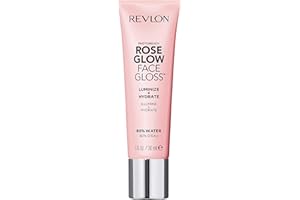 Revlon PhotoReady Face Gloss Rose Glow Primer, Makeup for All Skin Types, Hydrates, Illuminates & Moisturizes, Stocking Stuffer for Her, 1 Fl Oz