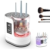 3 IN 1 Electric Makeup Brush Cleaner, Electric Cleaning and Quick Drying Makeup Brushes for Lazy Families, Automatic Makeup Brush Cleaning Tool with Drying Function for Makeup Brushes
