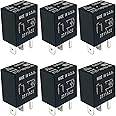 6-Pack 8T2T-14B192-AB Relay 12VDC 4-Pin 30A Compatible with Some Ford Vehicles