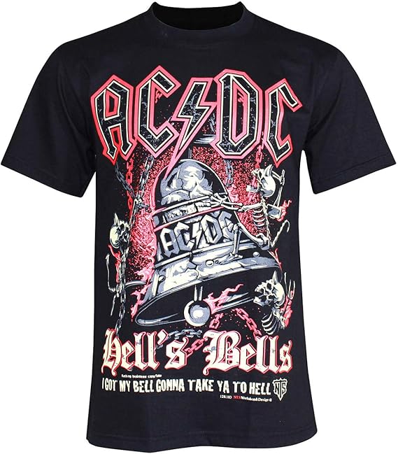 Unisex's ACDC Hard Rock TShirt Amazon.de Bekleidung
