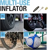 Ring 450 Digital Tyre Inflator Auto-Stop PSI BAR kPa LED Light view 7