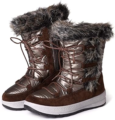 winter rain boots with fur