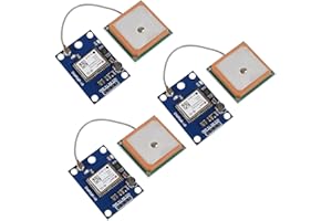 XIITIA 3pcs GY-NEO7MV2 NEO-7M GPS Module NEO7MV2 with Flight Control EEPROM MWC APM2.5 Large Antenna Repalcement for NEO-6M GY-GPSV1-NEO for EEPROM APM 2.5