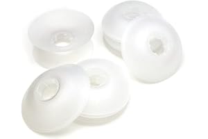 The Beadsmith Bob-EEZ Cord Management – No-Tangle Thread Bobbins – 2-1/2”, Bag of 8 Pieces – Storage Organization – Jewelry Tools for Kumihimo Braiding and Macrame Designs