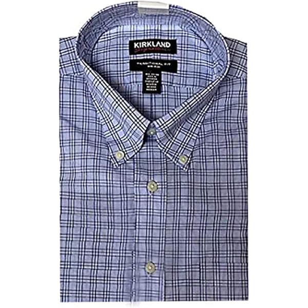 fitted lace wedding dress Amazon.com: Kirkland Signature Men's Traditional Fit Dress Shirt (Lavender  (Check), 17.5 x 34/35) : Clothing, Shoes & Jewelry