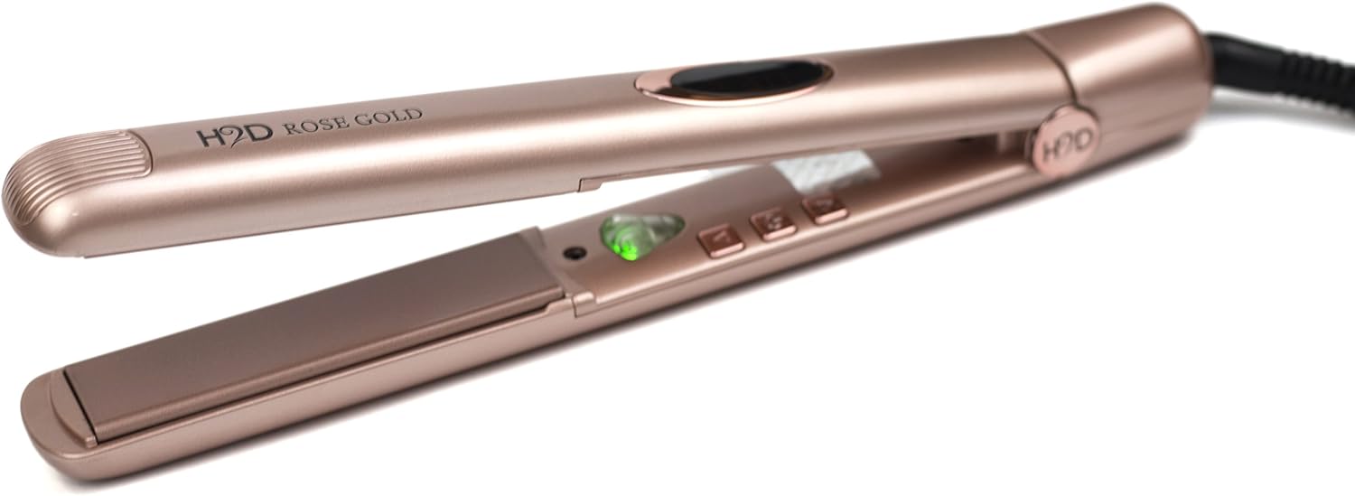 h2d rose gold straightener