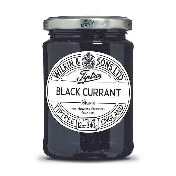 TIPTREE BLACK CURRANT PRESERVE, 12 OUNCE JAR