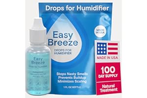 BERKLAND Humidifier Cleaner Drops for All Makes & Models - Made in USA Humidifier Treatment for Peak Performance - Water Humidifier Drops for Cleaning - Humidifier Solution Humidifier Water Treatment