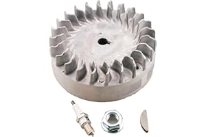 JJing Aluminum Flywheel Compatible with Non Hemi Predator 196cc 212cc 224cc Ghost Engine and Coleman KT196 Baja Warrior MB200 Engine Go Kart and Honda GX160 GX200 GXV160 Engine