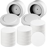Tujoe 1 Pc Large Microwave Kiln for Pottery with 50 Pcs Paper | Ceramic Kit for Jewelry and Glass Fusing, DIY Crafts at Home, Paper Included for Cleanup, Beginner Friendly Pottery