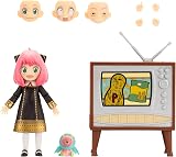 Total Anime Spy X Family Anya Forger 6.5-Inch Figure with Swappable Faces