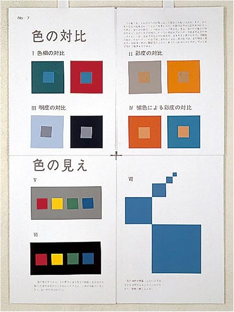 Amazon 基本 色彩掛図 中級用 配色カード カラーチャート 通販