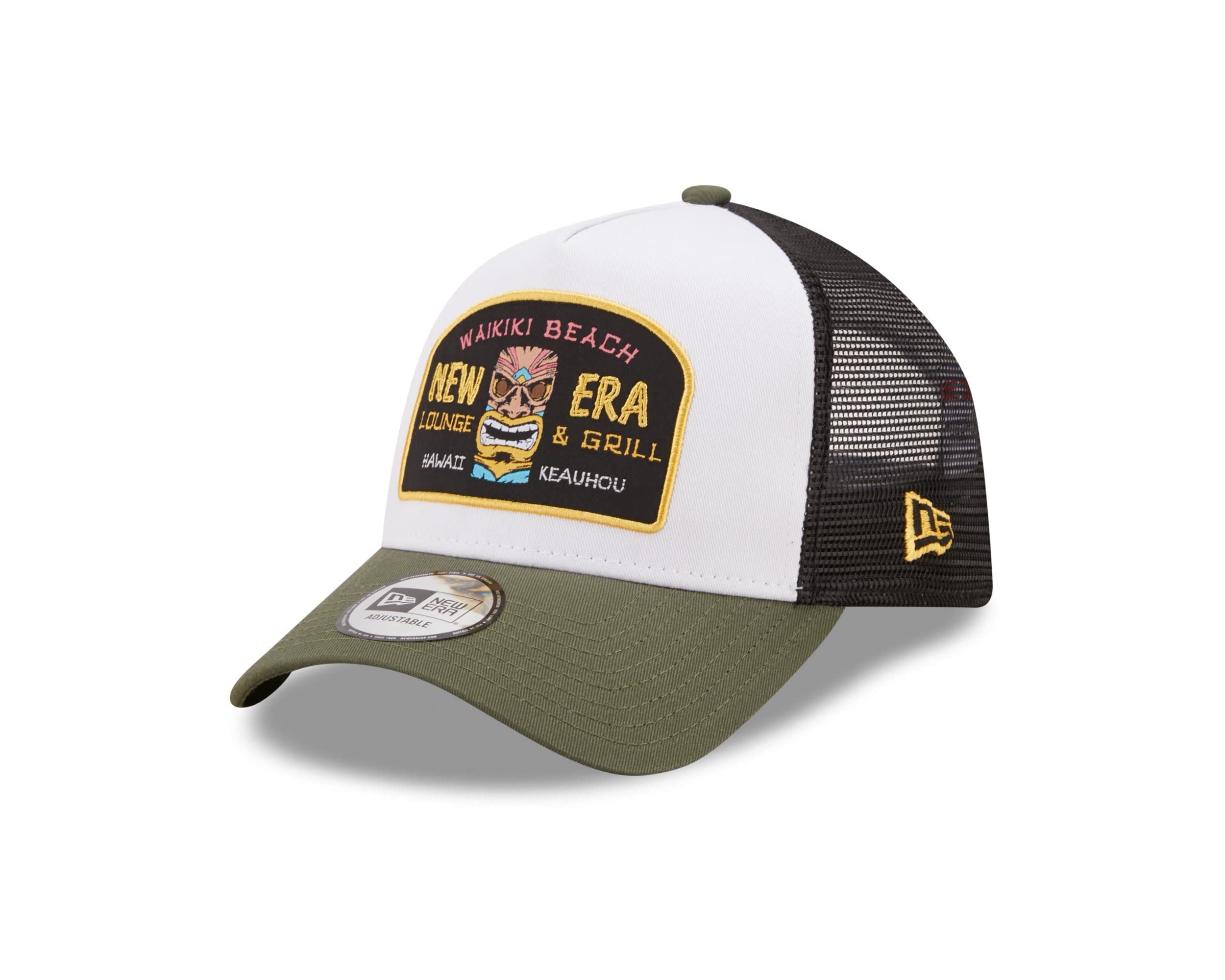 New Era Men's 9Forty Trucker Location Icon Trucker Baseball Cap Hat Medium Green