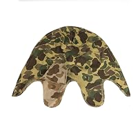 SYLPHID WW2 M1 Steel Helmet - Military Style Helmet With Net Cover & Goggles