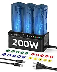 LKTOP 200W Mavic 3 Series Battery Charging Hub with