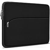 Laptop Case 14 inch, Portable Monitor Protective Cover with Front Pocket | Laptop Sleeve, Traveling Computer Carrying Computer Carrying Bag Compatible for MacBook Air/Pro, HP, Dell, Lenovo, Acer,Black