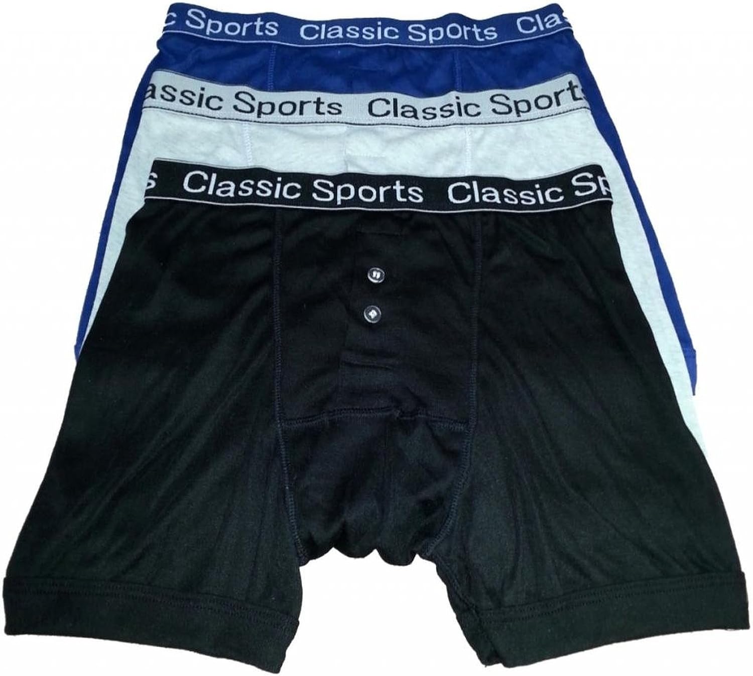 Mens Boxer Shorts Assorted Colours Classic Sports Underwear Trunks Pack