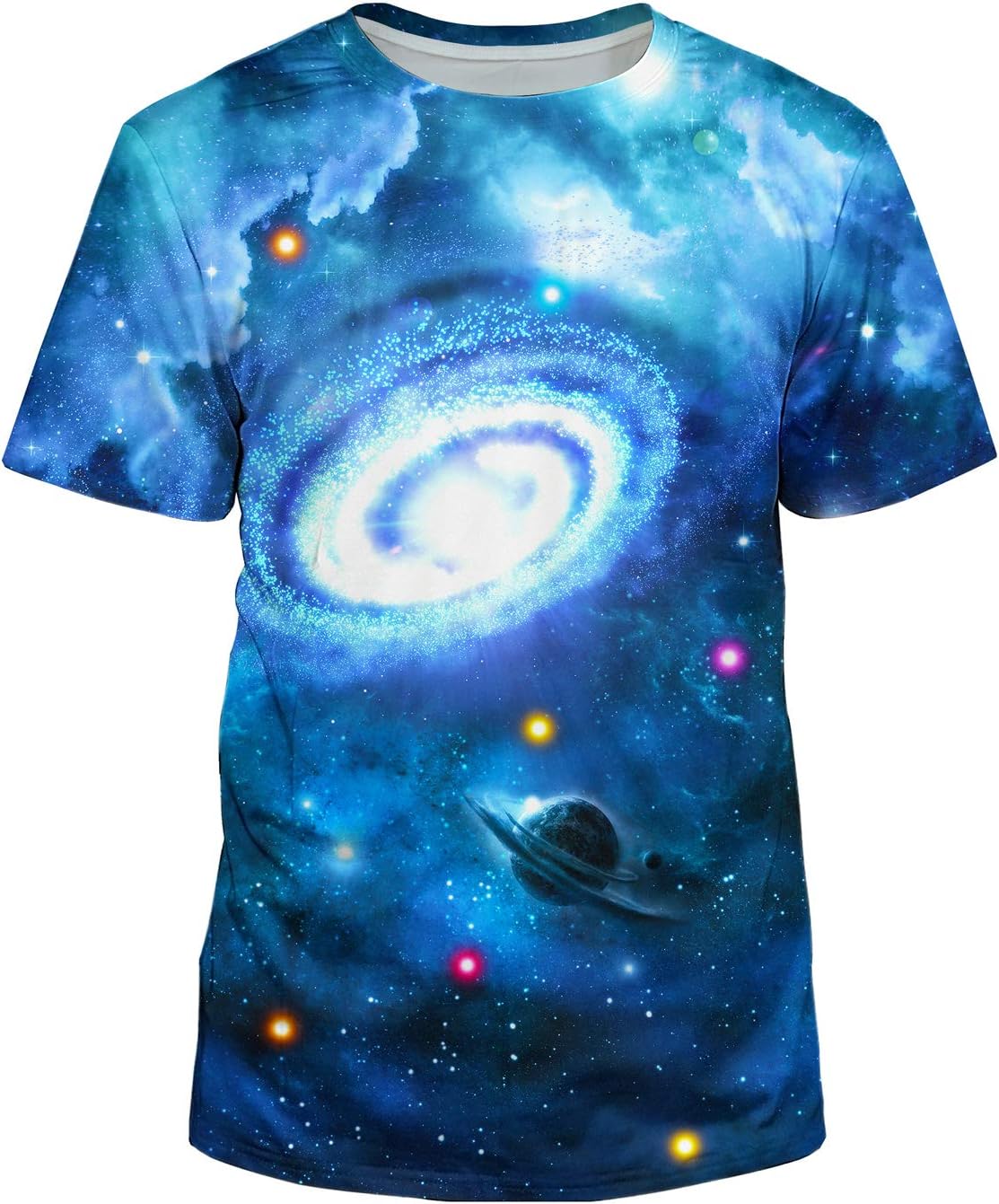 Unisex 3D Realistic Printed Casual Short Sleeve T-Shirts