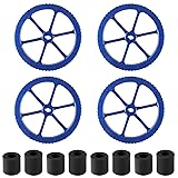 AITIAO 4Pcs Aluminum Hand Twist Leveling Nut+8pcs