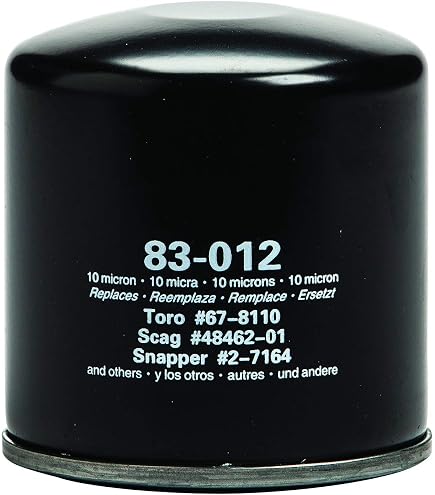 Genuine OEM Toro Oil Filter Cartridge - Part #67-8110 (Replaces 67-8110-09) 8 thumbnail image