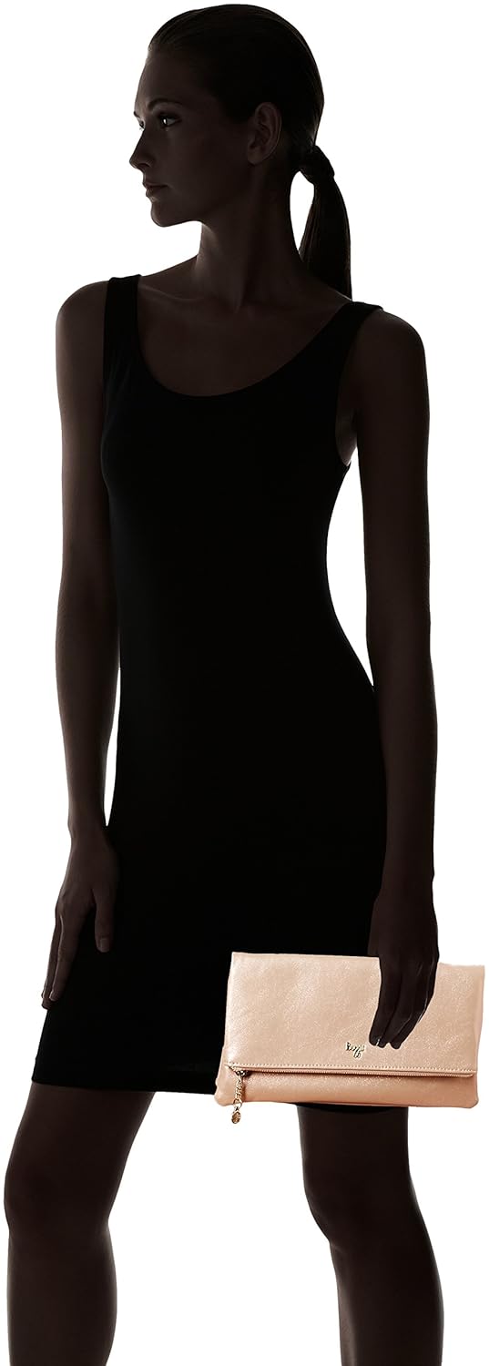 baggit women's clutch (rose)