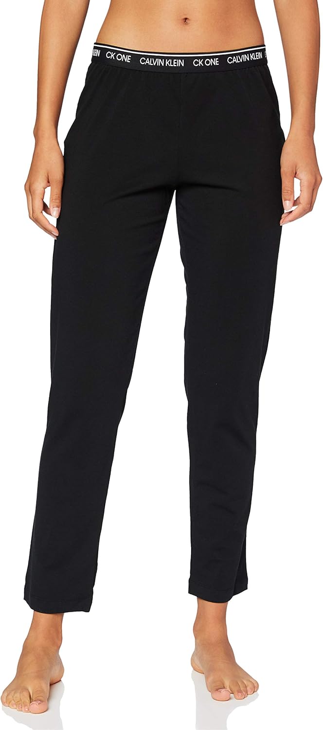 Calvin Klein Women's SLEEP PANT Pyjama Bottoms, Black (Black 001