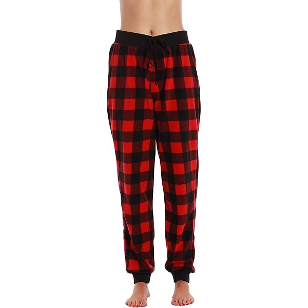 Pijamas Navidad Familia Franela Pantalones De Pijama De Franela